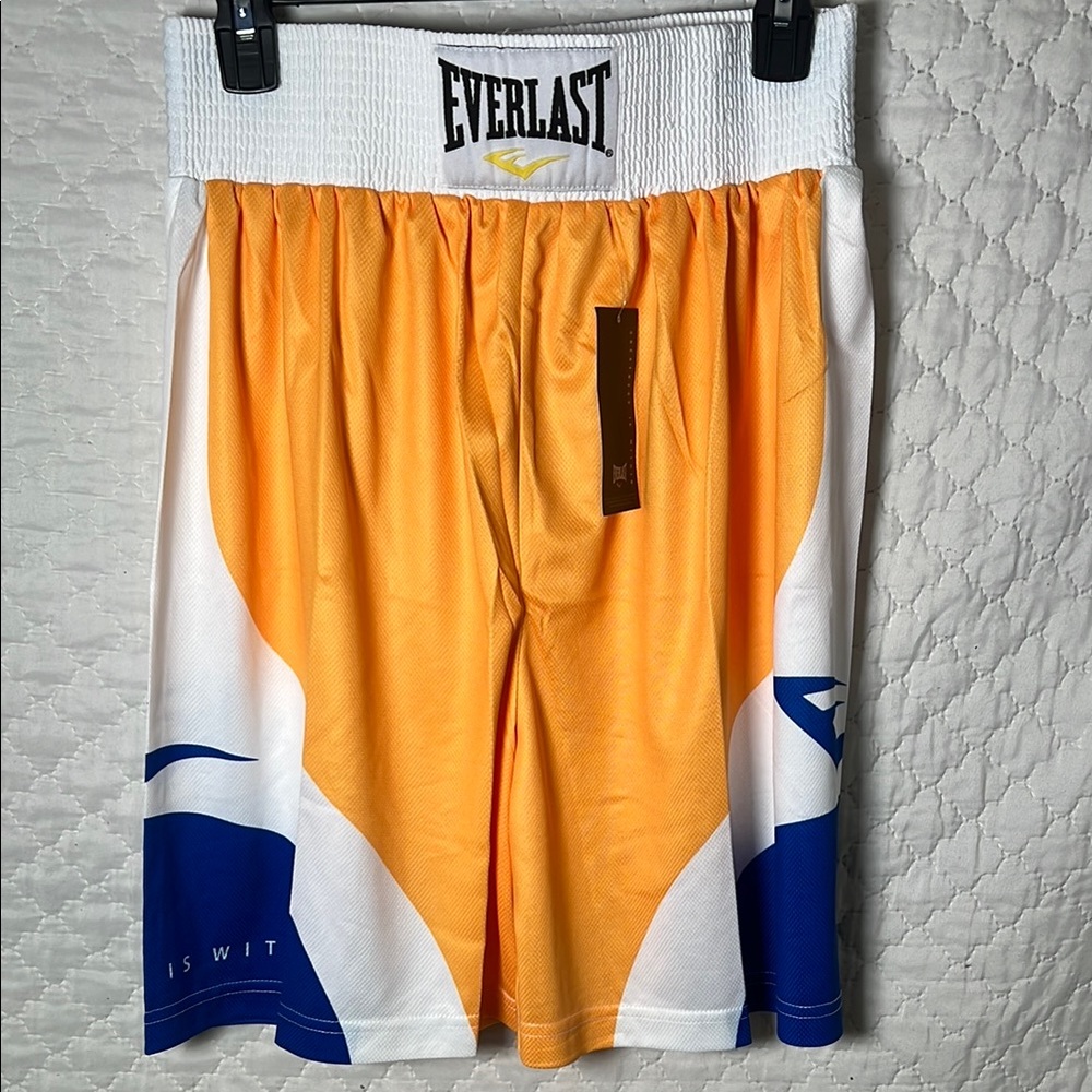 Everlast Yellow & Blue Boxing Shorts